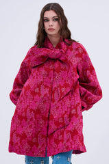 AMALIA TIE NECK TRENCH