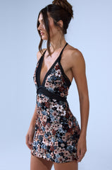 ALONNA SEQUIN MINI DRESS
