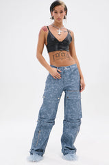 ALL AROUND THE CITY PU TROUSER