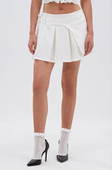 ALWAYS GETS BETTER PLEATED MINI SKIRT