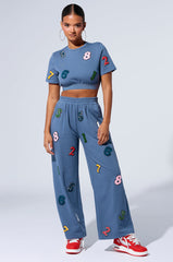 COUNT IT UP! WIDE LEG JOGGER