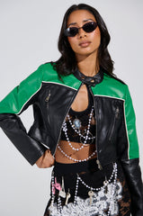 BETTER LUCK CROPPED MOTO