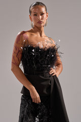 CLARA FEATHER CORSET