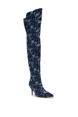 AZALEA WANG AMPLIFY BLUE CAMO BOOT