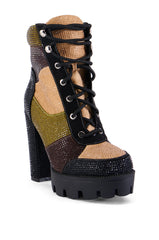 AZALEA WANG CLARET MULTI BOOTIE