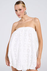 ALL FOR LOVE BUBBLE MINI DRESS