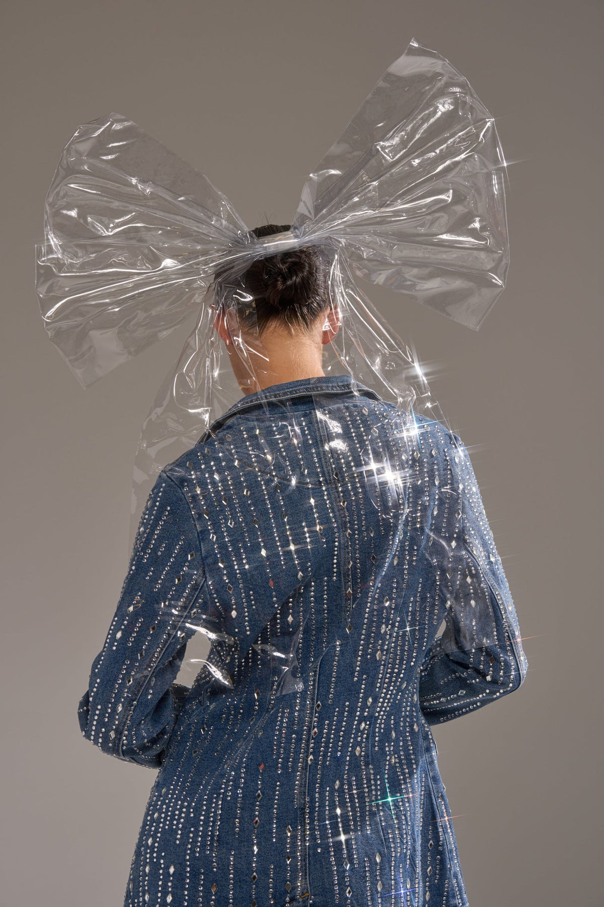 CLEARLY A MOMENT OVERSIZED BOW