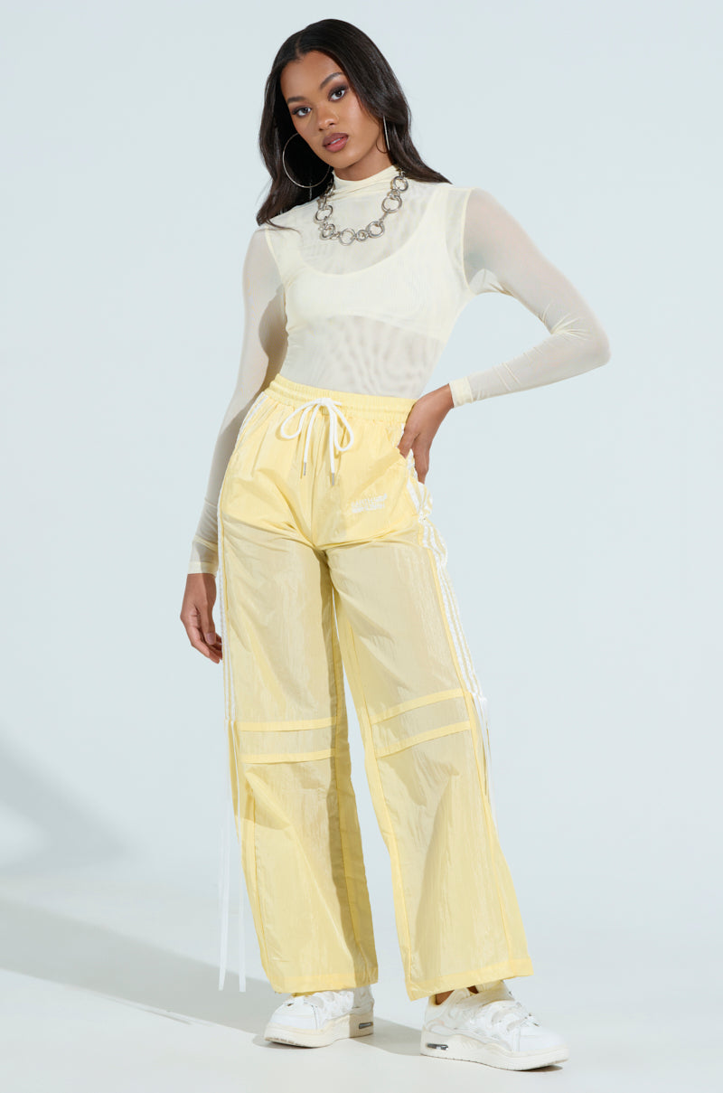 BABY ITS YOU BABY YELLOW TRACK PANT