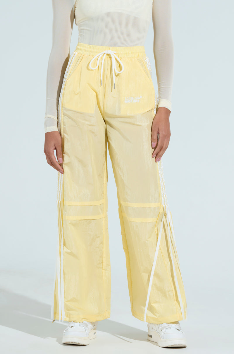 BABY ITS YOU BABY YELLOW TRACK PANT