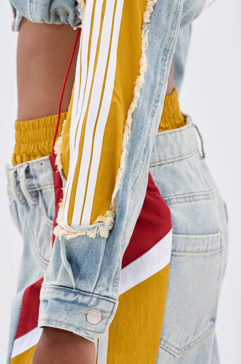 ALL AROUND THE WORLD AGAIN DENIM JACKET
