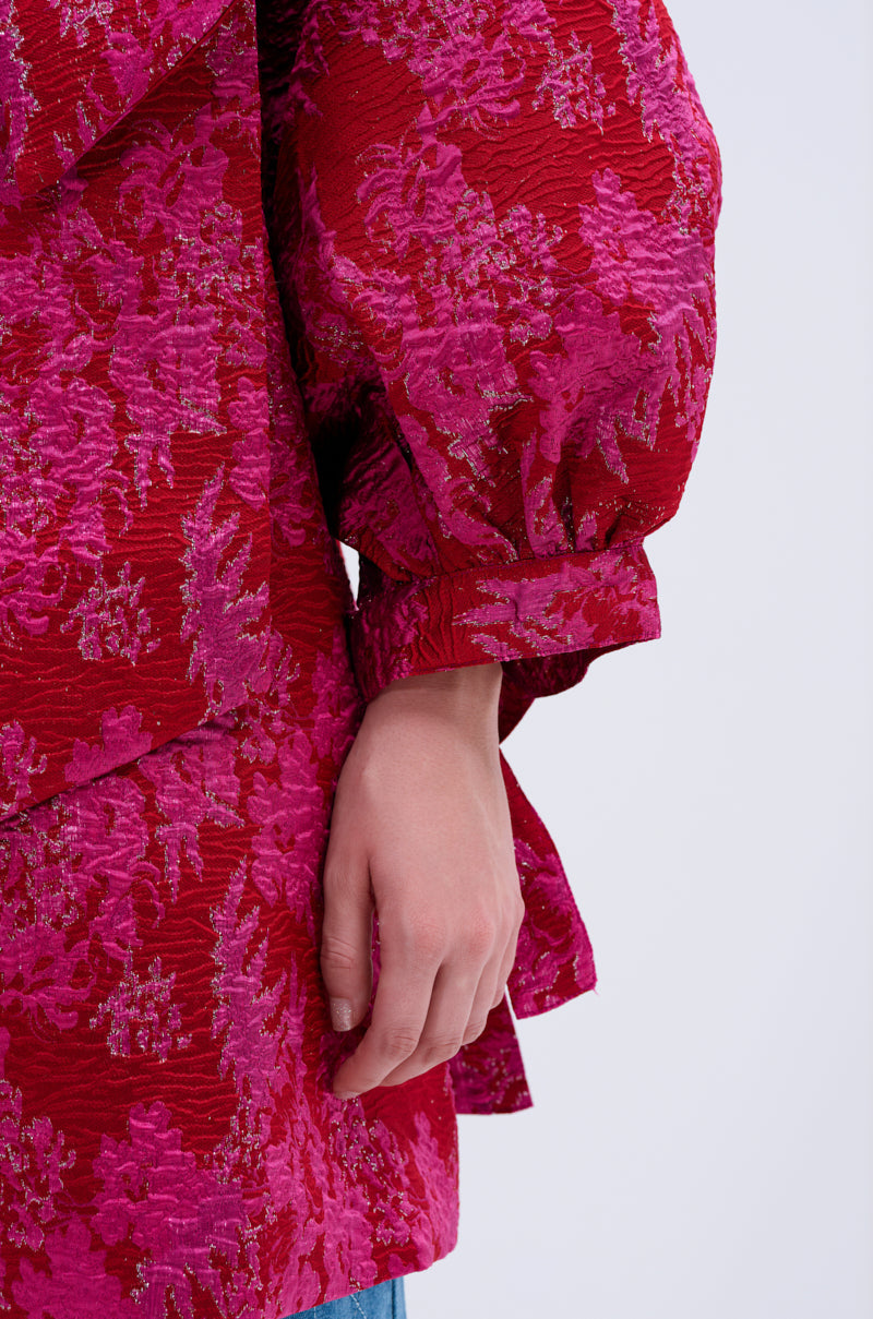 AMALIA TIE NECK TRENCH