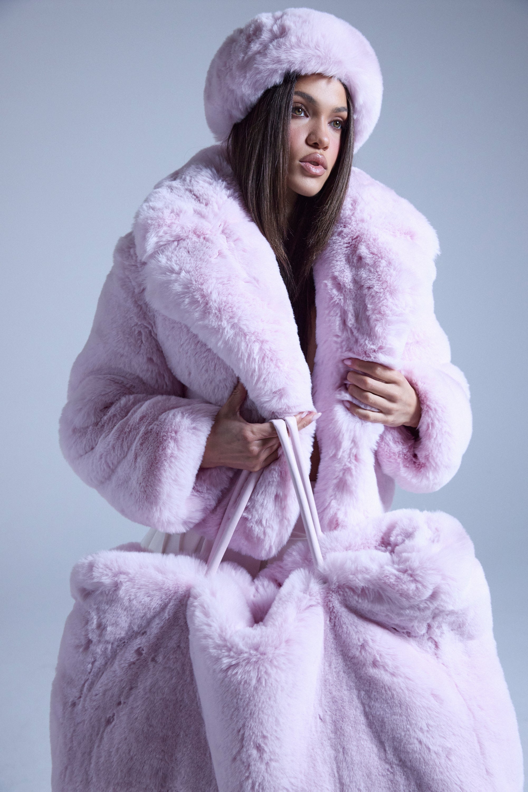 BBGIRL FAUX FUR COAT