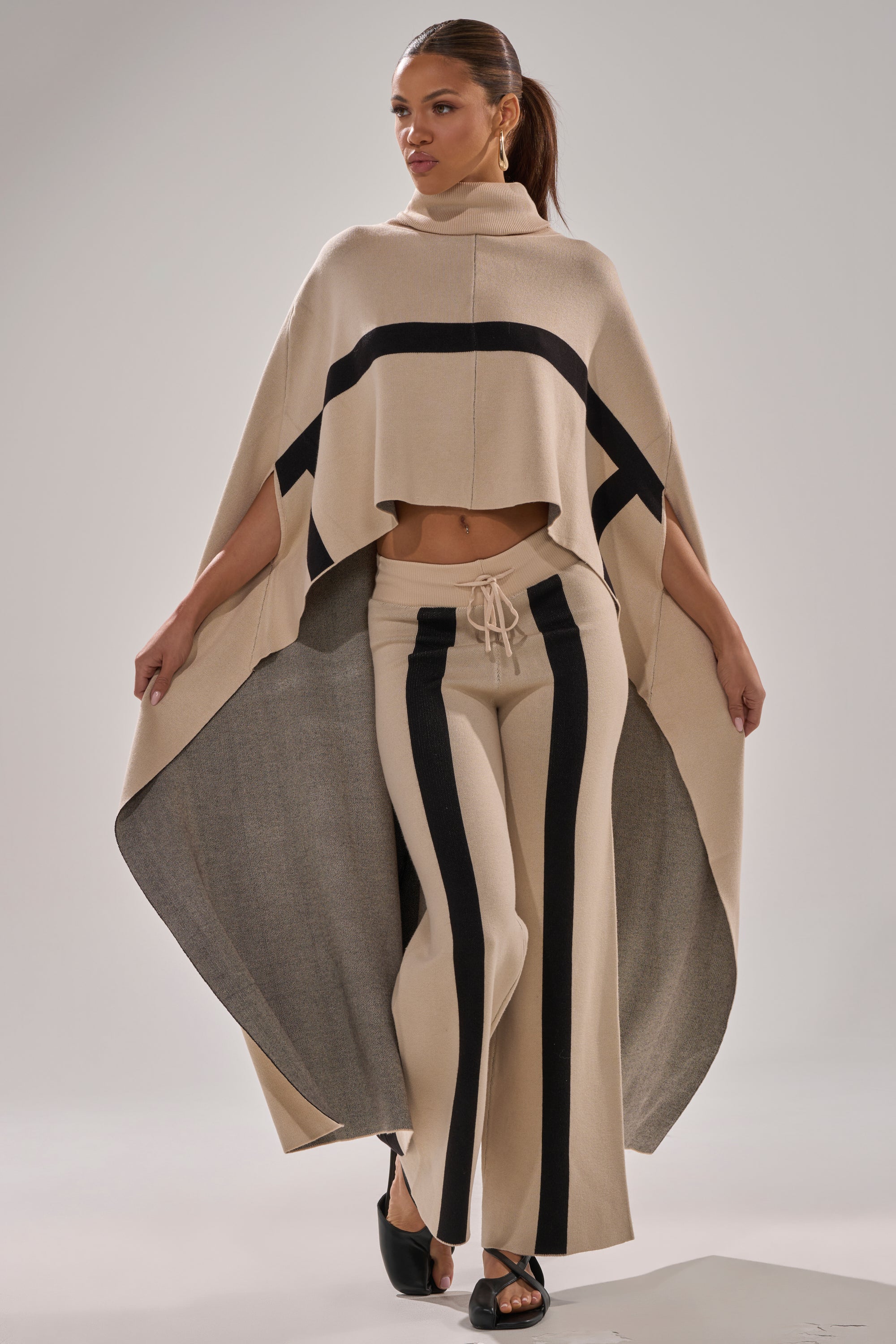 CLAUDIA SWEATER WIDE LEG PANT