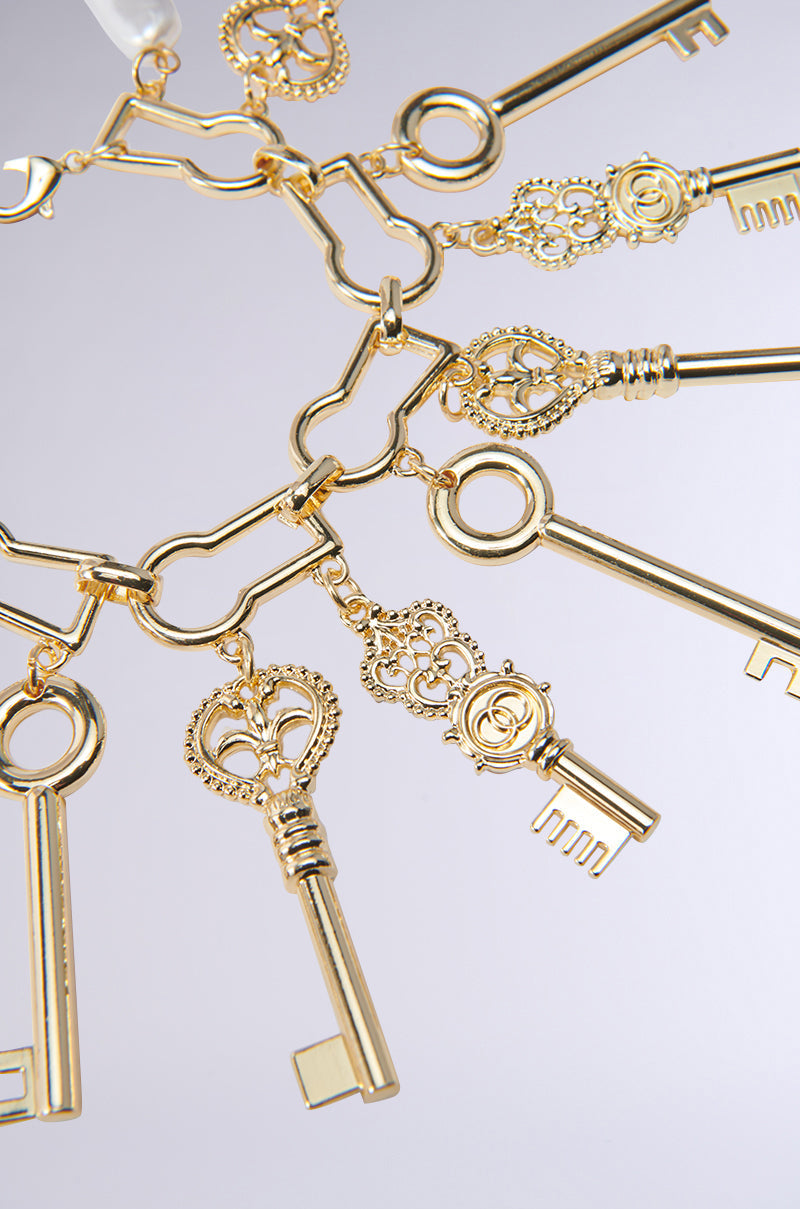 ALL THE KEYS CHARM BRACELET