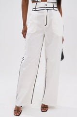 BLANK SPACE HIGH WAIST PALAZZO PANT