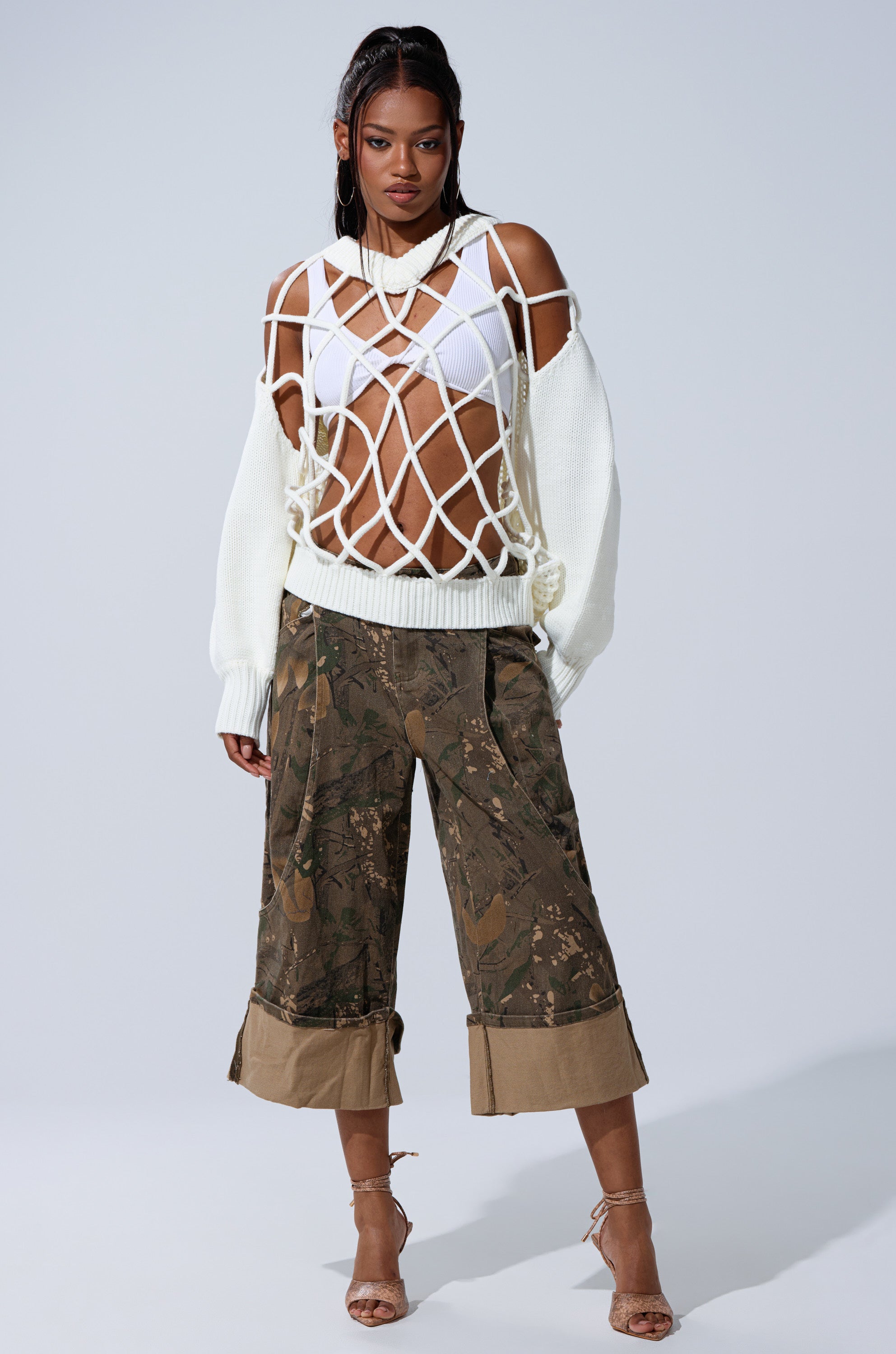 DOWN AND DIRTY CAMO BERMUDA SHORT