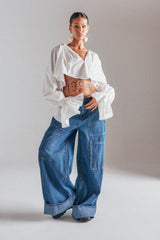 BE MINE STRIPE DENIM