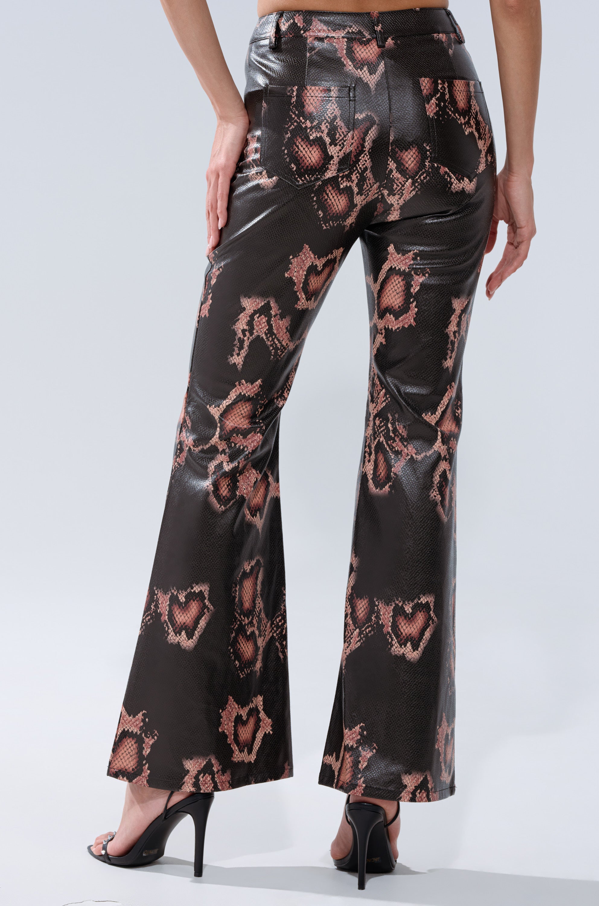 COLD BLOODED FAUX LEATHER PANTS