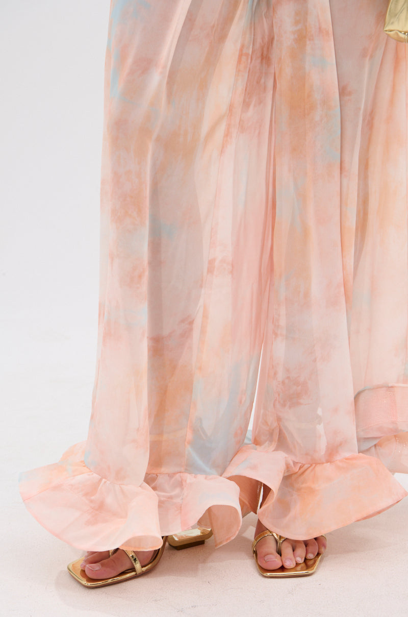 COLORFUL SKY OMBRE PALAZZO PANT