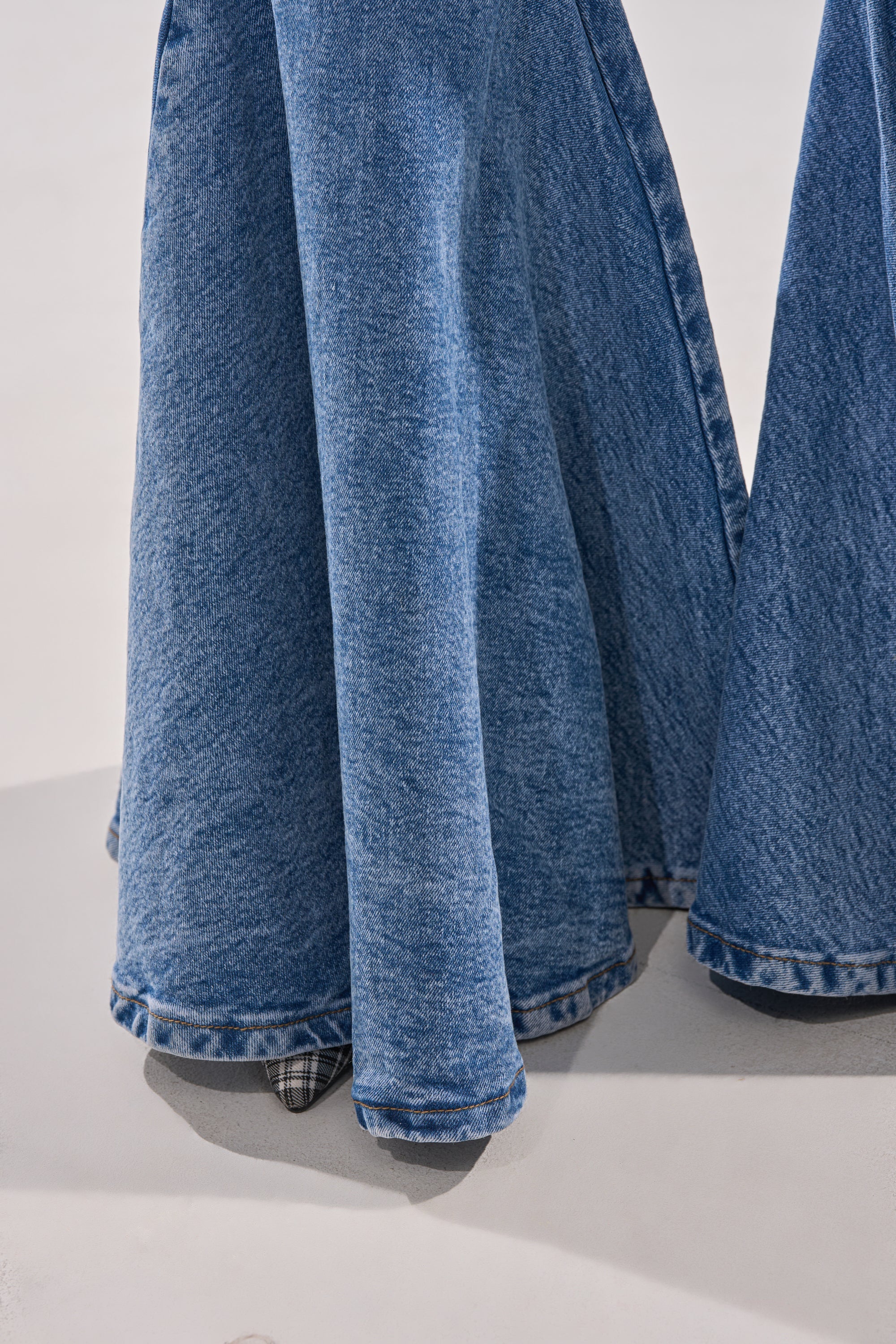 DONT PLAY WITH MY HEART BELL BOTTOM DENIM