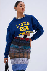 CHICAGO ATHLETIC CROP SWEATSHIRT