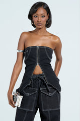 BOUNDLESS ZIP UP CORSET