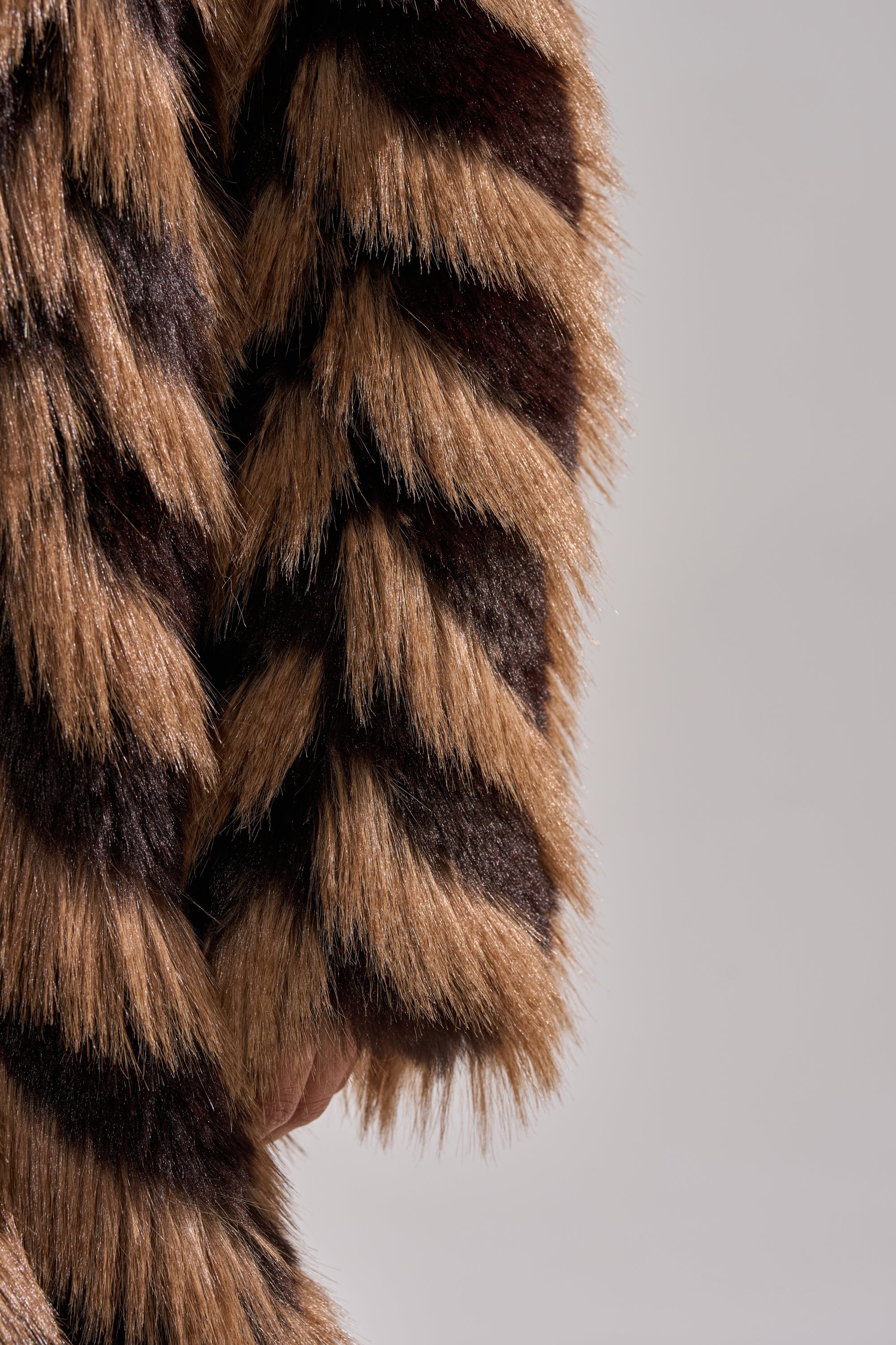 AUTUMN FAUX FUR COAT