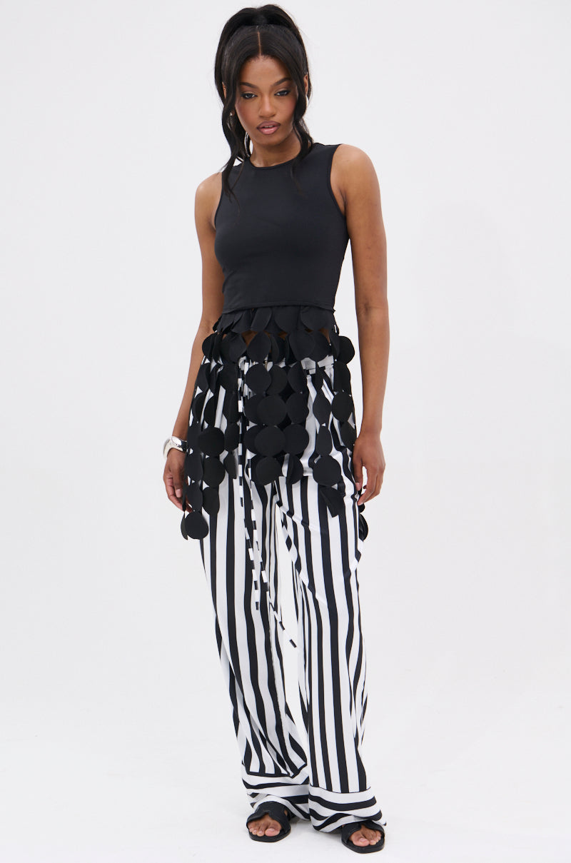 BEETLE JUICE VIBES SATIN PANTS