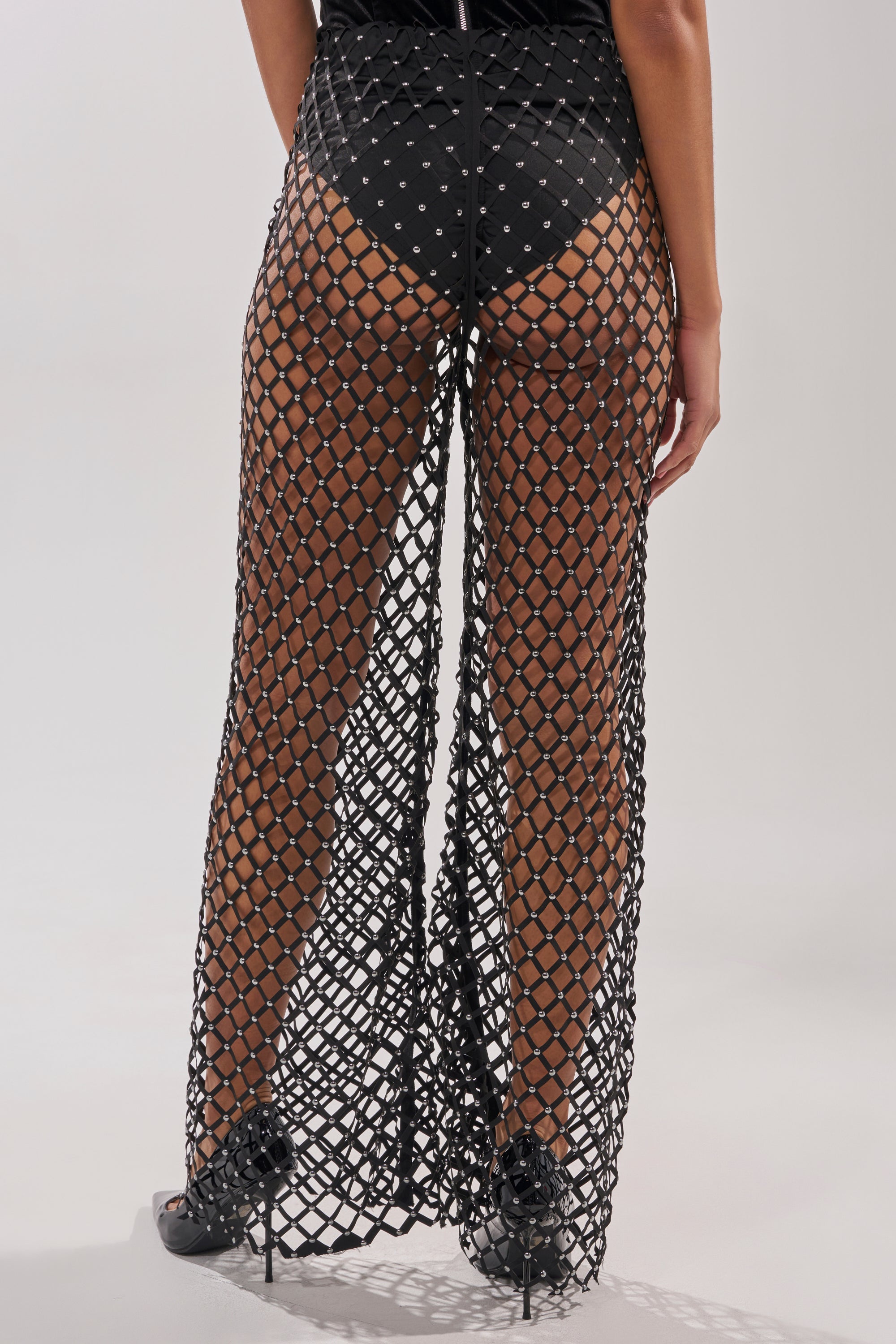 CELINE STUD MESH PANT
