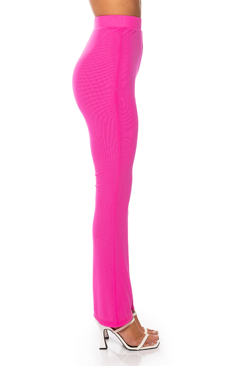ARIANA FLOUNCED FLARED LEGGING