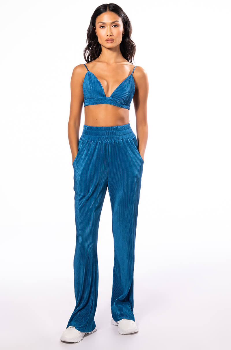 ASTRID PLEATED BRALETTE