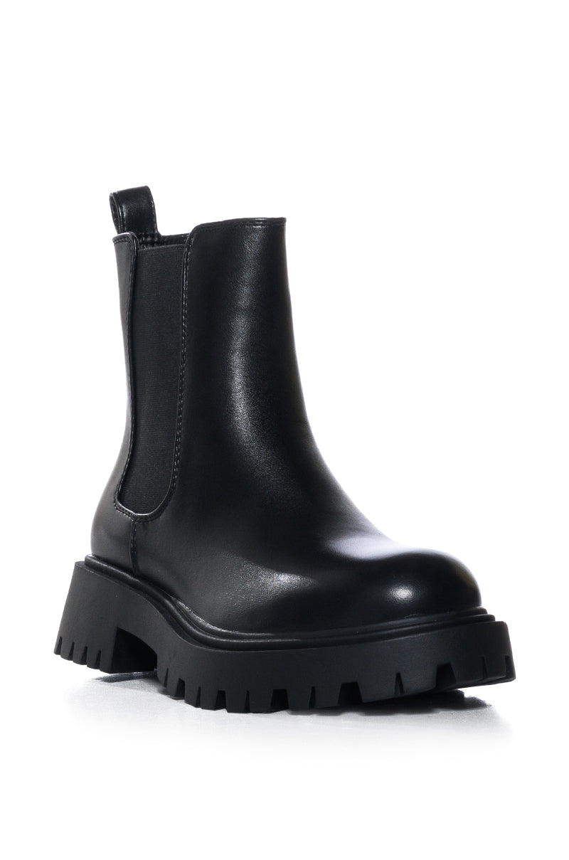 AZALEA WANG BRIDGE BLACK BOOTIE