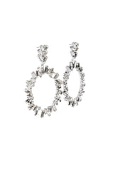 BLING IT ON EARRING IN SILVER