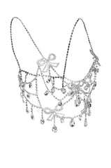 BOWS ON BOWS BLING BODY CHAIN