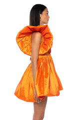 CLEMENTINE BUTTERFLY SLEEVE MINI DRESS