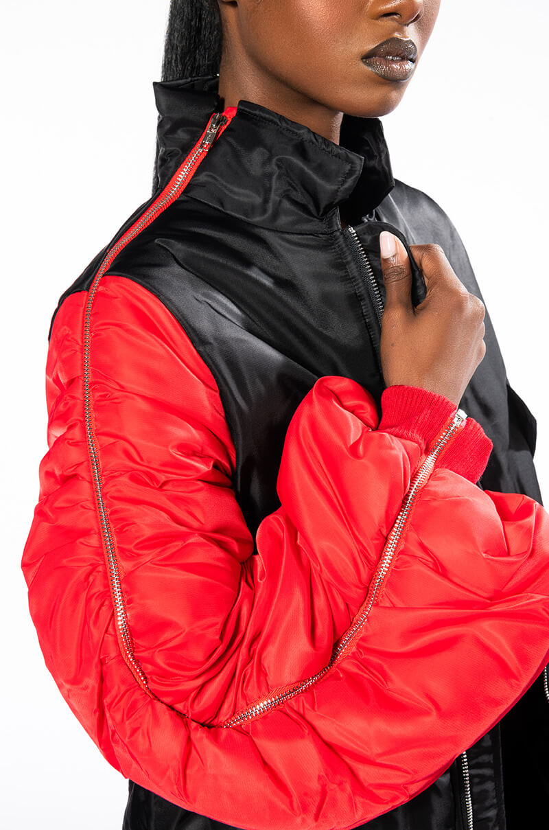 AND YOU SAY CHI CITY LONG PUFFER